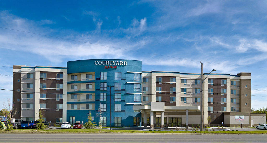 Courtyard By Marriott Edmonton West Hotel Exterior foto
